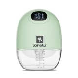 Pompa de san electrica portabila, Lorelli Alice, hands free, 3 moduri de operare, functie masaj, 9 niveluri, cu accesorii incluse, 140 ml, Green