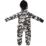 Cumpara ieftin Salopeta impermeabila pentru copii KidsCare Camuflaj, marimea 86
