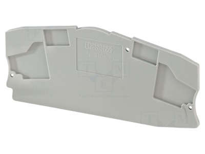 Conector capac final gri poliamidă foto