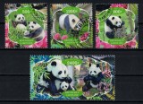 GABON 2020 - Panda / serie completa