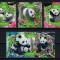 GABON 2020 - Panda / serie completa