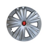 Set 4 capace roti 15 inchi (R15) Glory Gri, Compatibile cu Suzuki, Autohelix MSA