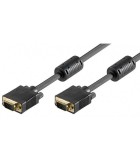 Cablu VGA 5m Full HD 1920x1200 dublu ecranat, Oem