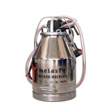 Bidon inox 30 litri pentru sistem fix de muls