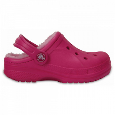 Saboti Crocs Winter Clog Kids Roz - Candy Pink/Carnation foto