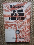 N.CARANDINO-TEATRUL ASA CUM L-AM VAZUT
