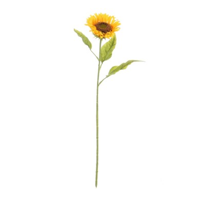 Floare artificiala 2156, galben, 83 cm foto