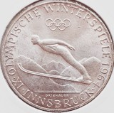 409 Austria 50 Schilling 1964 Winter Olympics Innsbruck km 2896 argint, Europa