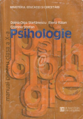 Psihologie. Manual pentru clasa a X-a foto