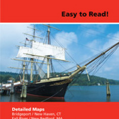 Rand McNally Easy to Read: Connecticut, Rhode Island State Map