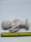 Statueta din ipsos, bust roman. - 6
