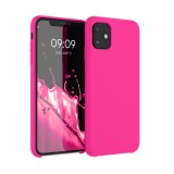 Husa pentru Apple iPhone 11, Silicon, Roz, 49724.08, Carcasa