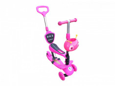 Trotineta copii smart 3in1 PINK foto