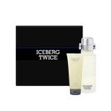Iceberg Twice - Set Cadou (Apa de Toaleta 125 ml + Gel de dus 100 ml), Barbati