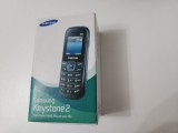 Telefon mobil Samsung E1205, Negru, Nou, Baterie Long Life, GSM, Sigilat, Garantie