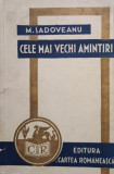M. Sadoveanu - Cele mai vechi amintiri (editia 1935)