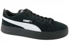 Pantofi pentru adida?i Puma Smash Platform Suede 366488-02 negru foto