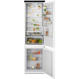 Combina frigorifica incorporabila Electrolux ENT6MD19S3, 269 l, Multiflow, Usa reversibila, Control electronic, Fresh Frost Free, Clasa D, H 189 cm