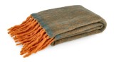 Cumpara ieftin Patura textil albastru portocaliu Winnie 130x170 cm
