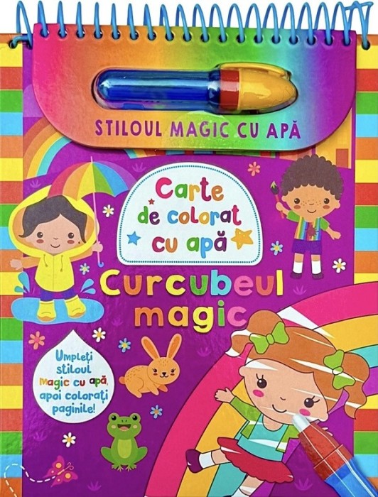 Curcubeul Magic Stiloul Magic Cu Apa, - Editura Flamingo