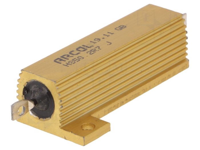 Rezistor Bobinat 2,7&Omega; 50W &plusmn;5%