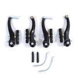 Set clesti frana fata si spate V-brake SE-601-V1 110mm, culoare negru, P&amp;T OEM Cod:H185