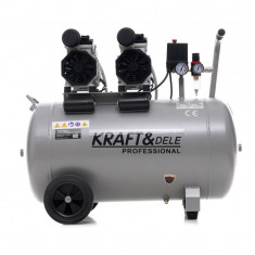 Compresor de aer fara ulei, 2x1.5KW, 100l, 1440 rpm, KD1398