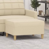 VidaXL Taburet, crem, 70x55x41 cm, material textil