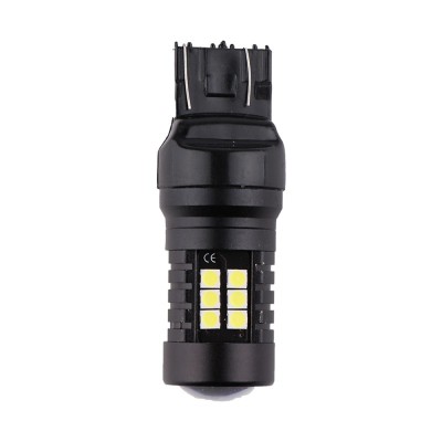 Bec Led Auto Techstar&amp;reg; W21/5W, 7443, Alb Rece, 6000K, 12V, 420 lm foto