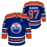 Edmonton Oilers tricou de hochei pentru copii Connor McDavid Premier Home - S/M