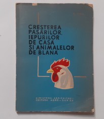 Cresterea Pasarilor, Iepurilor De Casa Si Animalelor De Blana (Poze Cuprins RARA foto