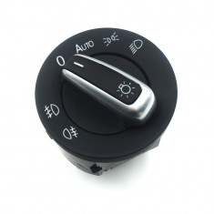 Buton Far Bloc Lumini VW Passat B6, B7, Jetta, Golf V, Golf VI Tiguan, Touran, Touareg foto