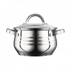 PH-15881-18 Cratita inox cu capac Peterhof, 2.9 l, diametru 18 cm foto