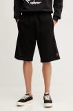 Kenzo pantaloni scurți din bumbac culoarea negru, FE65PA8264MF