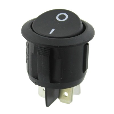 Intrerupator OFF-ON, 2 pozitii, DPST, BULGIN, R13244ABB076W, T234465 foto