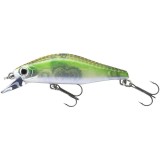 Vobler Tournament Wise Minnow 50FS 5cm 5.2g Green Flash Ghost