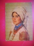 HOPCT 14981 TARANCA DIN MUSCEL -N GRIGORESCU-1838-1907 --ROMANIA -- CP PICTURA - -CIRCULATA