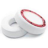 Set 2 bureti TXE pentru casti Beats Studio3 / 3.0 / 2.0 Wireless/Wired, Over-Ear, Alb, Piele ecologica, Spuma cu memorie