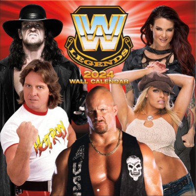 WWE Legends 2024 Wall Calendar foto