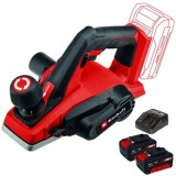Einhell TE-PL 18/82 Li PXC + Twinpack + 4514095 - Rindea 82 mm + Set 2 acumulatori si incarcator Li-Ion 18 V 4 Ah