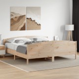 Cumpara ieftin Cadru de pat fără saltea, 180x200 cm, lemn masiv pin