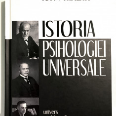 Istoria psihologiei universale, Editia 2012, Ion Manzat, Psihologie