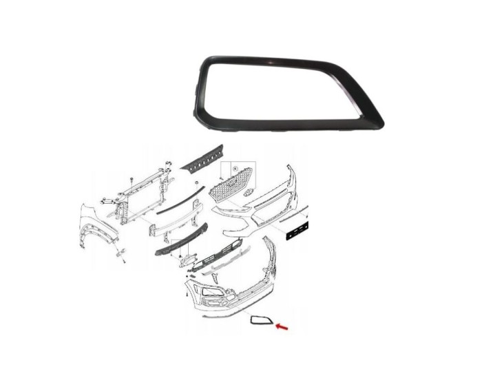 Rama far fata HYUNDAI KONA, 10.2017-09.20, partea dreapta, original,