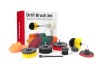 Set 22 Perii Curatare Slefuire Auto, Nailon, Diverse Dimensiuni si Aspreturi, Adaptor Burghiu/Surubelnita