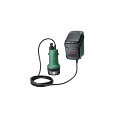 Pompe pentru apa de ploaie cu acumulator BOSCH GardenPump 18V-2000, 18 V, 2 Ah, flux volum 33.3 l min