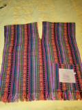 Poncho Tunica Boho Elephant Jungle Sanctuary size M Thailanda, Multicolor