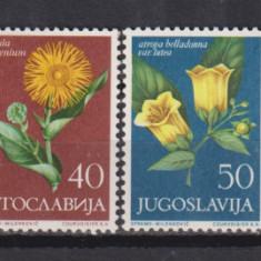 JUGOSLAVIA 1965 FLORA MI. 1118-1123 MNH