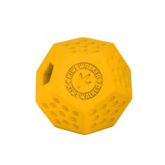 Jucarie pentru caini Kiwi Walker DODECABALL MAXI portocaliu foto