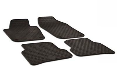 Set covorase auto cauciuc Seat Ibiza (2008-2016), Ibiza ST (2010-), VW Polo (2009-2014), (2014-2016) foto