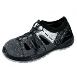 Cumpara ieftin Sandale de lucru, SB, FO, SRA, Fly-knit, bombeu metalic, gri si negru, marimea 45, ART.MAS